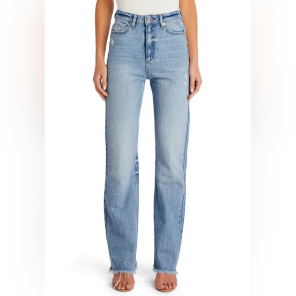 SER.O.YA Brooklyn High Rise Straight Jean. Sz 30 NWT - Picture 1 of 12